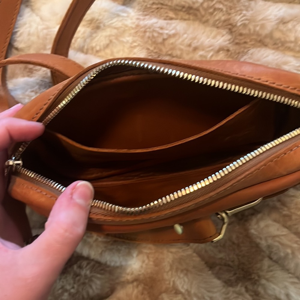 Parker Clay Desta Belt Bag in Rust Brown - Picture 15 of 16